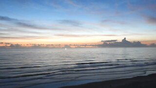 Ormond Beach Florida shore time lapse