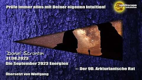 Die September 2023 Energien – Der 9D Arkturianische Rat