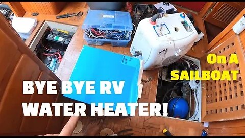 We FINALLY Remove Our POORLY Installed RV Water HEATER!
