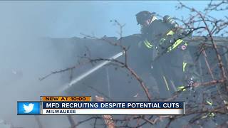 MFD recruits applicants for firefighter for first time in a decade