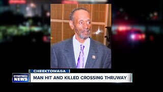 Man hit and killed crossing thruway