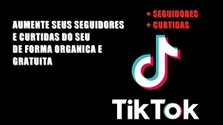 Mais seguidores com esta dica no tiktok