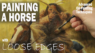 How to Paint a Horse with Loose Edges
