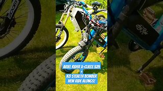 K8 Stealth Bomber Enduro #ebike + Ariel Rider X-Class - new ride alongs coming! #subscribe to watch!