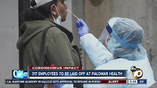 Palomar Health to lay off 317 employees