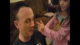 Funny Makeover for Dad