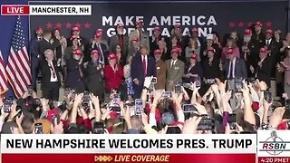RSBN: FULL SPEECH: DONALD J. TRUMP Speaks in New Hampshire - SPOILER REVIEW REACTION BECAUSE OATMEAL