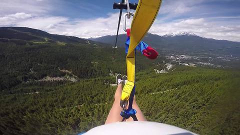 The Sasquatch Zipline at Ziptrek Whistler is one extreme experience!