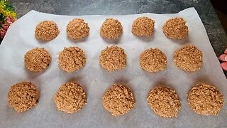 They will disappear in 1 minute! Quick and Easy Oatmeal Cookies Recipe! No eggs!
