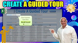 How To Create a Guided Tour In Excel