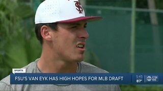 FSU's Van Eyk has high hopes, low expectations for 2020 MLB Draft