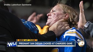 Pregnant San Diego woman choked at Steelers game