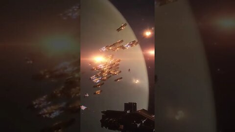 Bombers wipe out entire fleet on EVE Online!