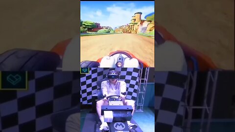 O único jogo que me deu vontade de Ter um Vr #mariokart