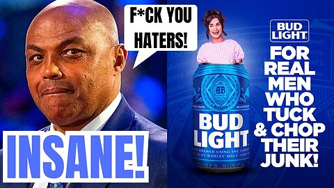 NBA Legend Charles Barkley Goes INSANE with TIRADE SLAMMING Dylan Mulvaney Bud Light Boycott!