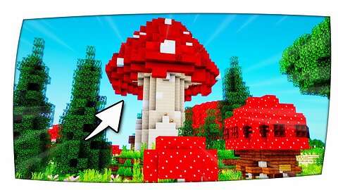 MUSHROOM HOUSE in Minecraft