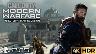 COD Modern Warfare (2019) | Infected on Aniyah Incursion | PS5 PS4 | 4K HDR (No Commentary Gameplay)
