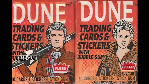 Dune trading card packs (1984, Fleer) -- What's Inside