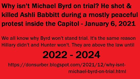 Why isn't Michael Byrd on trial?