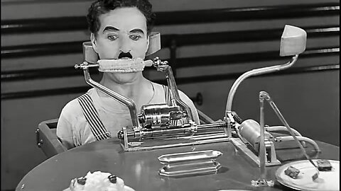 Charlie Chaplin - Feeding Machine