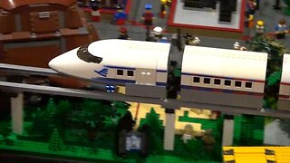 Lego Plane Train