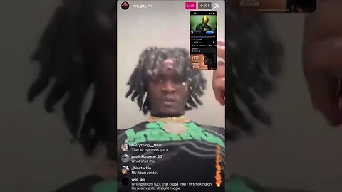 Yus Gz ig live Promo New Drop “BackDoor” While Dancing & Punching Chest *Notti Bopping* (26/03/23)