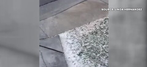 Wild weather in Las Vegas: What is graupel?