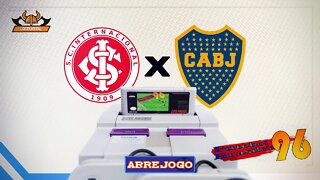 SNES - Futebol Brasileiro 96 - Semifinal Boca Juniors X Internacional Part 08