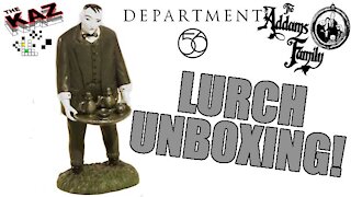 Lurch Figurine from The Addams Family Dept 56 Unboxing