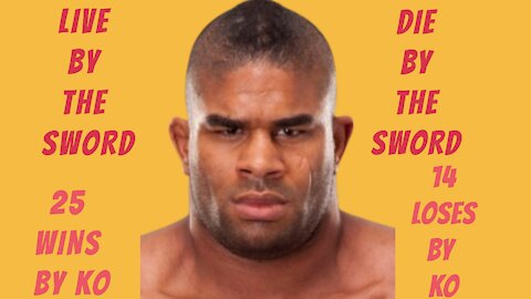 ALISTAIR OVEREEM- LIVE AND DIE BY THE SWORD