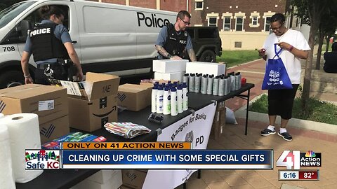 Cleaning up crime with some special gifts