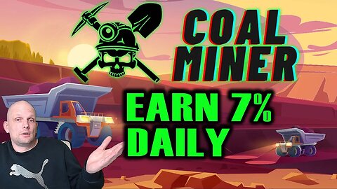CRYPTO PASSIVE INCOME STAKING COAL MINER HIGH YIELD DAPP REVIEW!?!