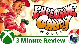 Explosive Candy World 3 Minute Game Review on Xbox