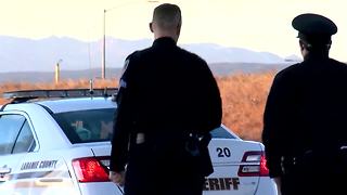 Officers from across the country take part in the funeral procession for DougCo Deputy Zack Parrish