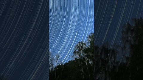 Star Trails Timelapse Night Sky Short