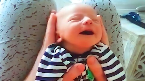 TOP Funniest Baby Reactions When Massages