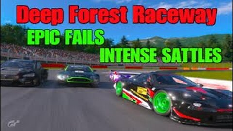 Gran Turismo 7 Deep Forest Raceway: EPIC FAILS and INTENSE BATTLES