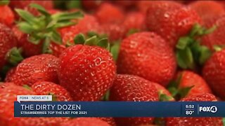 2021 Dirty Dozen: produce with highest pesticide residue
