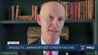 Lawmakers decide whether to get vaccinated