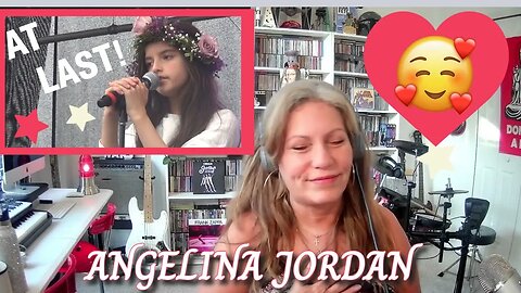 Angelina Jordan "AT LAST" (She's so young here!) 2015 LIVE Hemnes/Angelina Jordan Reaction