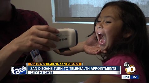 San Diegans turn to telehealth appointments