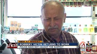 Raytown cashier robbed at gunpoint speaks out