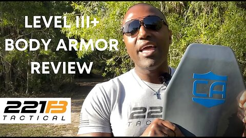 Body Armor Review - Caliber Armor Level III+ AR550 Multi-Curve Steel