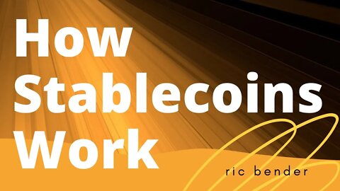 How Stablecoins Work | Cryptocurrency Investing For Beginners