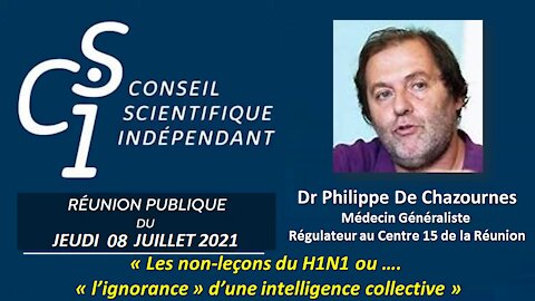 CSI N° 13 - Dr de Chazournes - Les non-leçons du H1N1 ou «l’ignorance» d’une intelligence collective