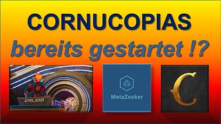 Hinter den Kulissen wird schon gezockt!!! Erste NICHT-Teammitglieder bekommen Zugang zu CORNUCOPIAS