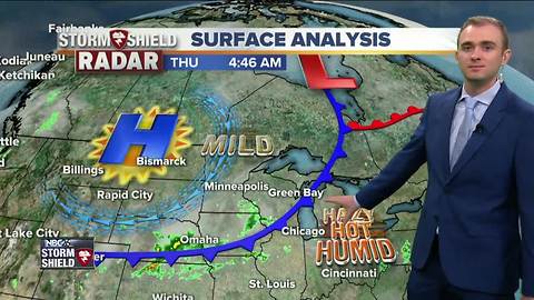 Gino Recchia NBC26 Storm Shield Weather Forecast