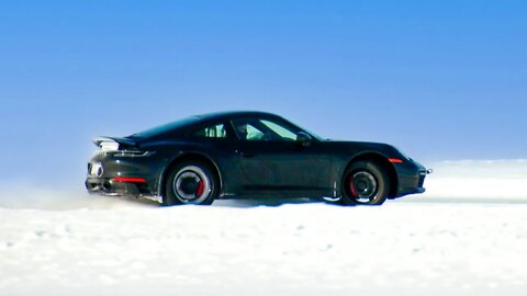 Porsche 911 Dakar – Test Drive on Snow and Ice