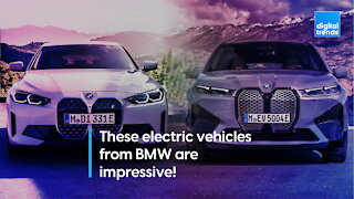 These electric vehicles from BMW are impressive.