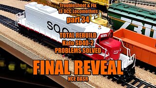 13 Part 34 Kato SD40-2 FINAL REVEAL